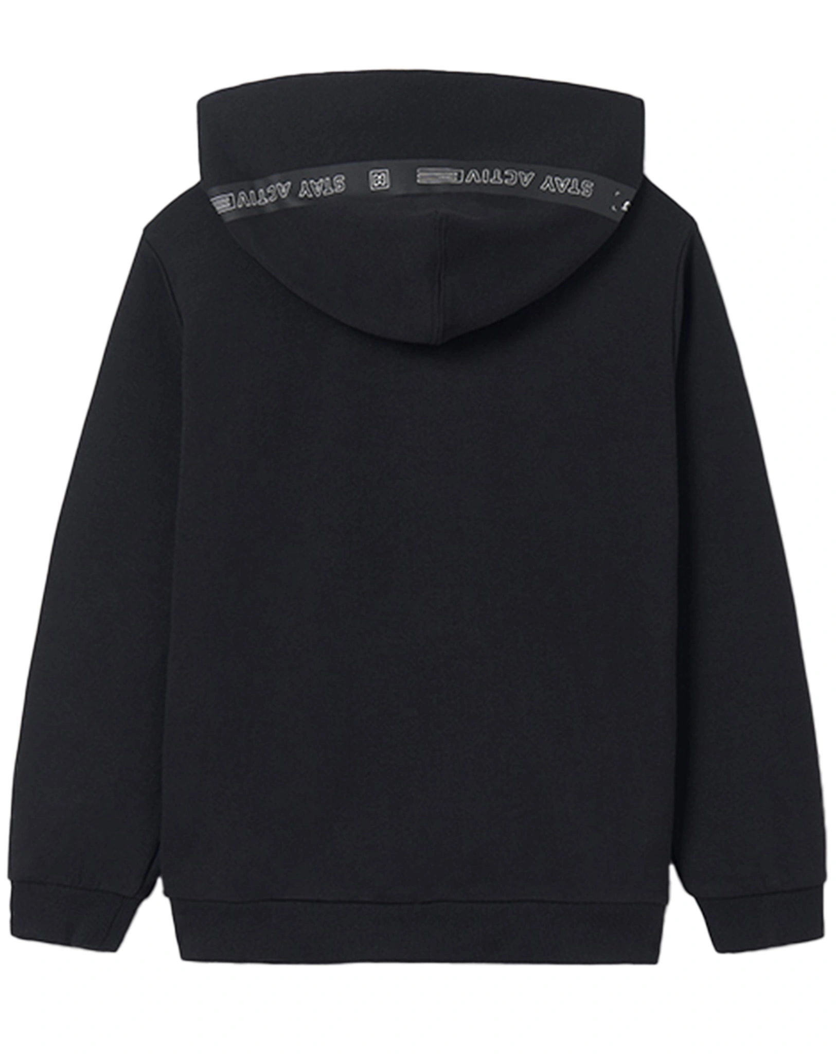 Kapuzen-Sweatjacke STAY ACTIVE in schwarz