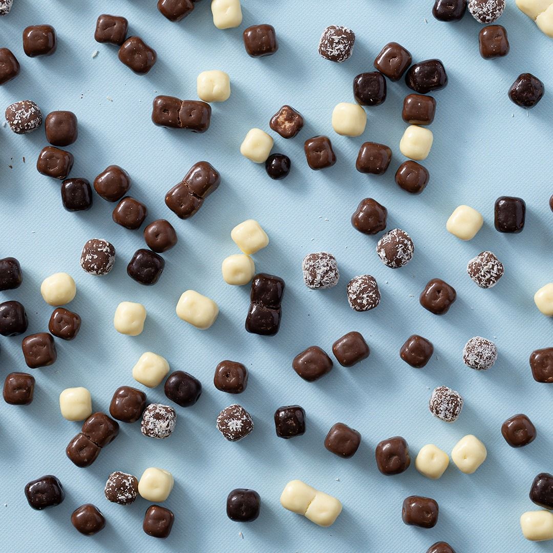 Chocolade kokosblokjes