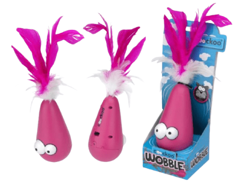 Brinquedo Interativo Cockoo Wobble Rosa Ebi