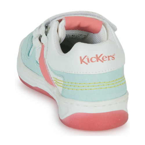 Kickers - KALIDO - Blanc / Bleu / Rose