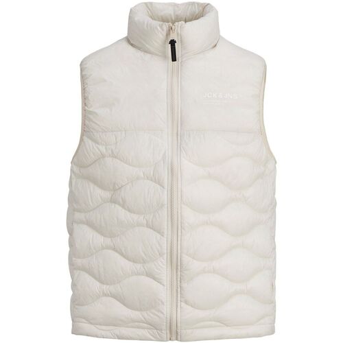 Jack & Jones - 12249441 NOAH BODYWARMER COLLAR SN-MOONBEAM Beige