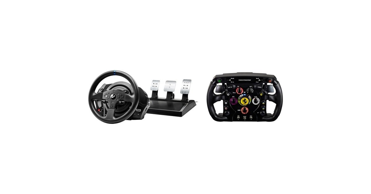ThrustmasterT300 RS GT Edition + Ferrari F1 Wheel Add-On Bundel  (Zwart, Pc, PlayStation 3, PlayStation 4, PlayStation 5)
