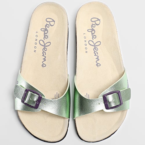 Sandales Femme Oban Metal PMS90614 Elm