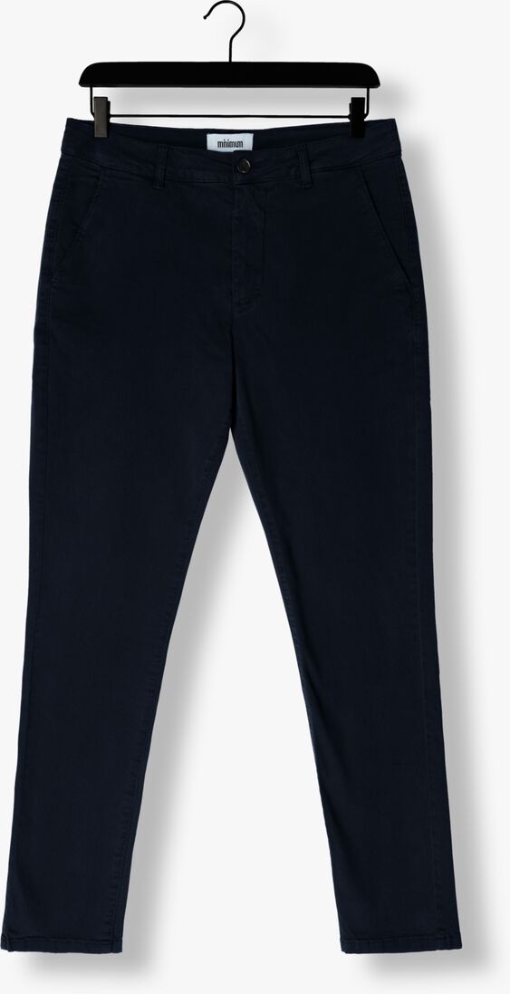 MINIMUM donkerblauwe minimum chino lavis