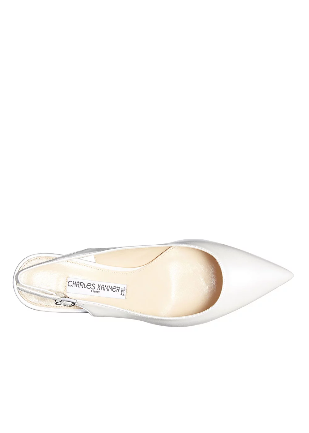 SLING HELDER CUIR IVOIRE