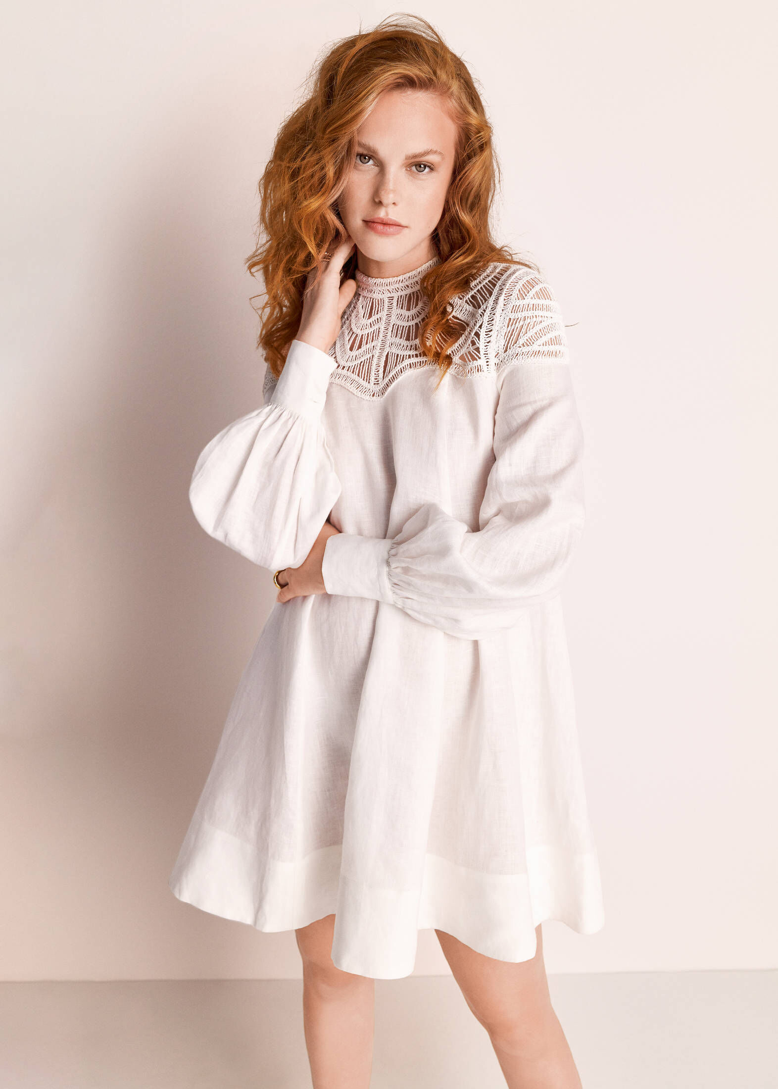 Riani| Damen Leinenkleid