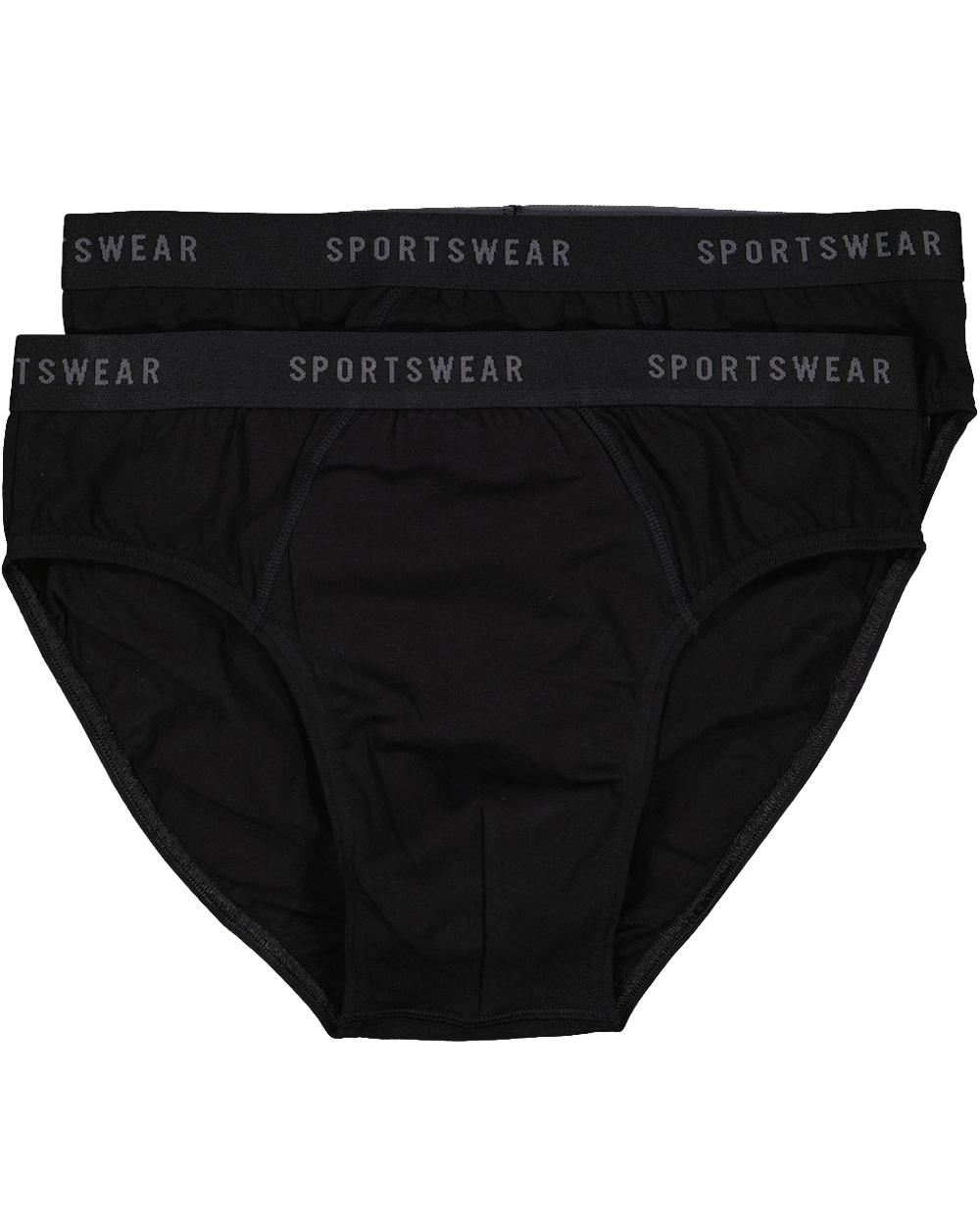 Sportswear Heren slip Stretch  2-Pack Zwart kopen? Goed en goedkoop
