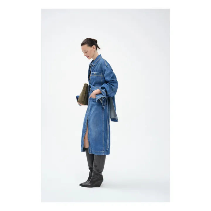 Closed Jupe Zippée Denim | Bleu
