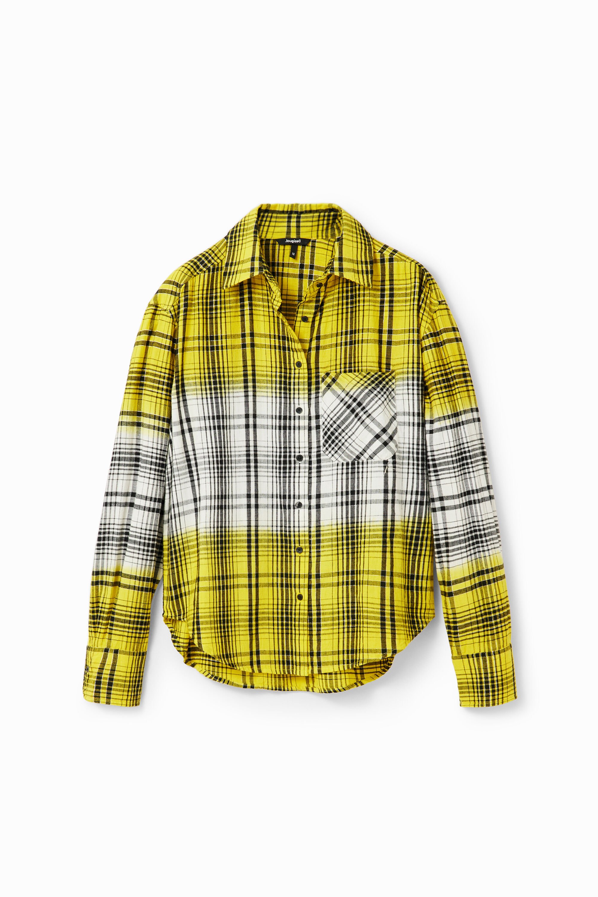 Chemise carreaux dégradé