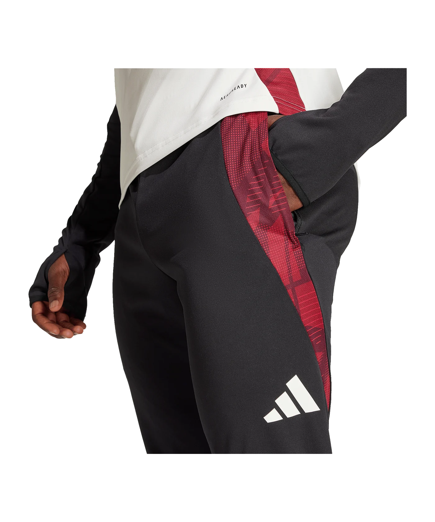 adidas Manchester United Trainingshose Schwarz