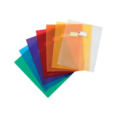 Viquel Just Cover - Protège cahier sans rabat - A4 (21x29,7 cm) - disponible dans différentes couleurs translucides