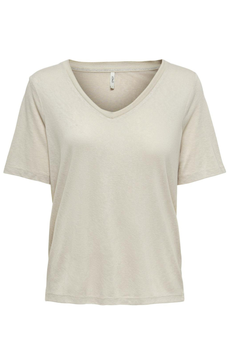 Only beige dames t-shirt