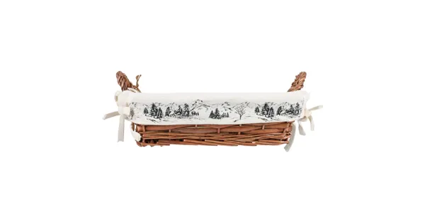 Brotkorb Alpen creme Weide