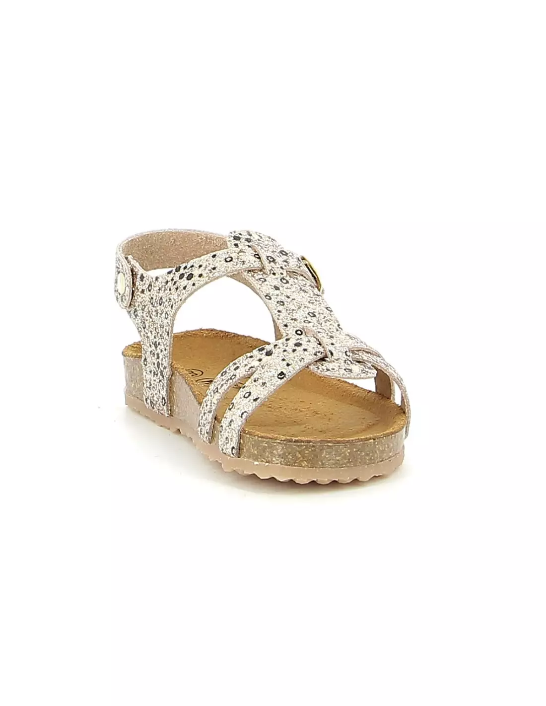 PLAKTON PAOLA - Sandales & nu-pieds Oro