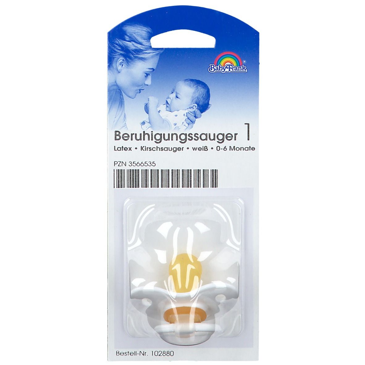 Baby-Frank® Beruhigungssauger Kirschform