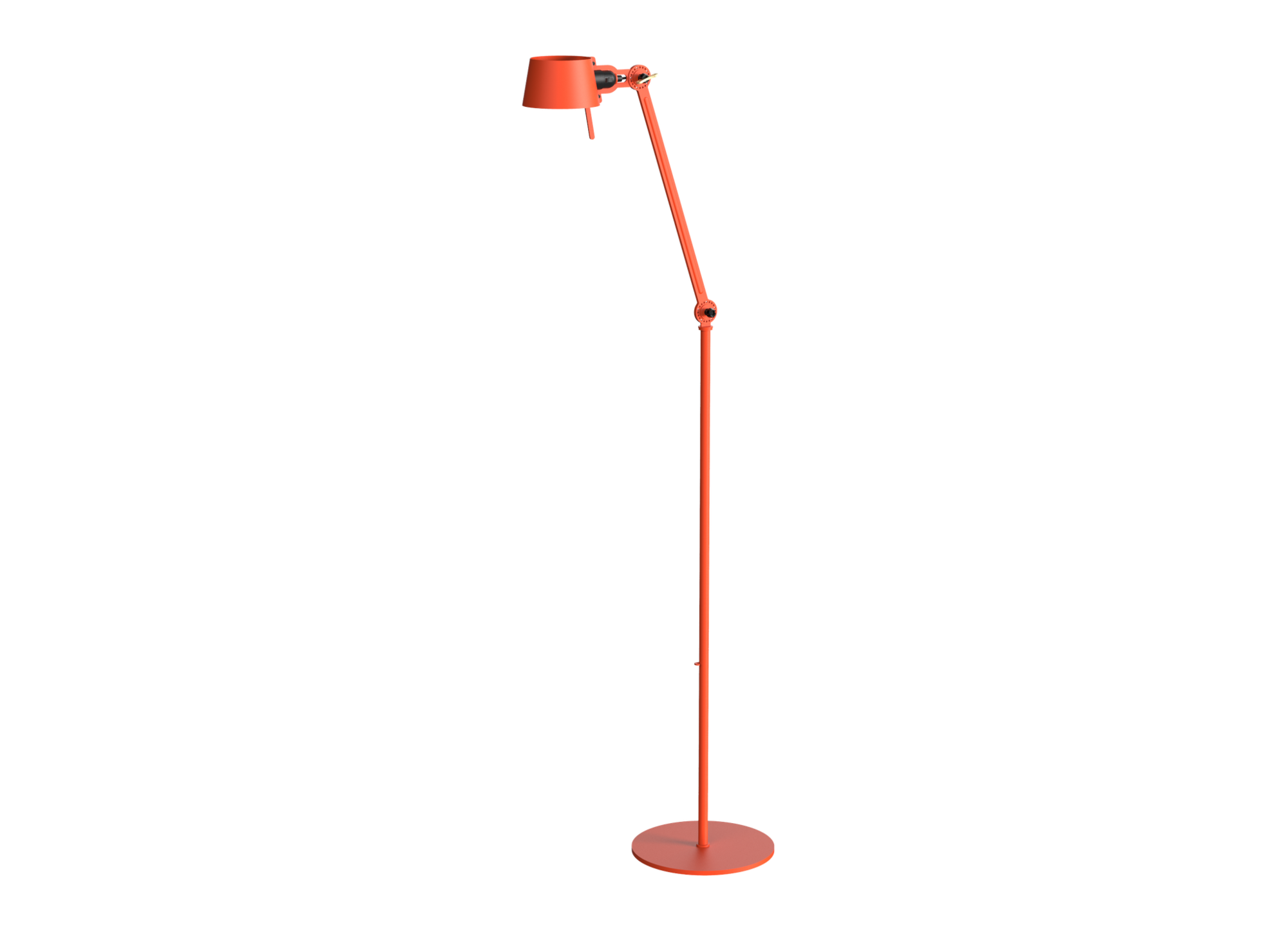 Vloerlamp Bolt Long 1 arm striking orange