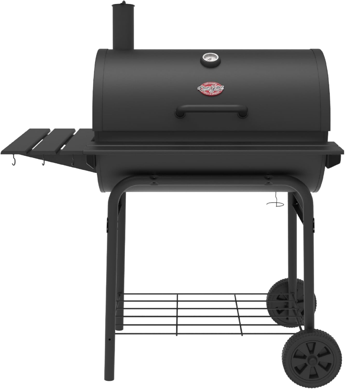 Char-Griller E2827 Pro Deluxe Holzkohlegrill, schwarz