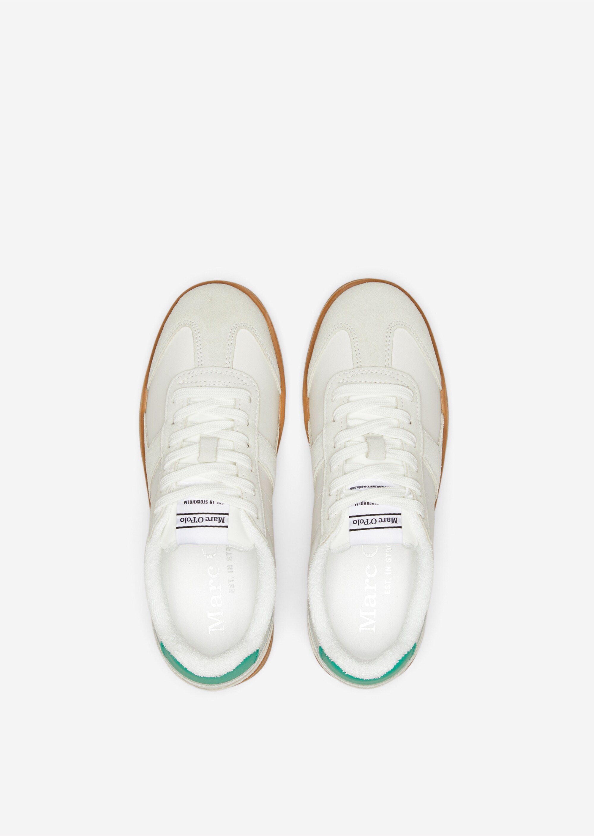 Court-Sneaker mit Frotteefutter