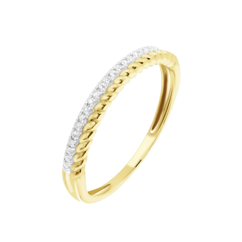 Bague Or Jaune Uxella Diamants