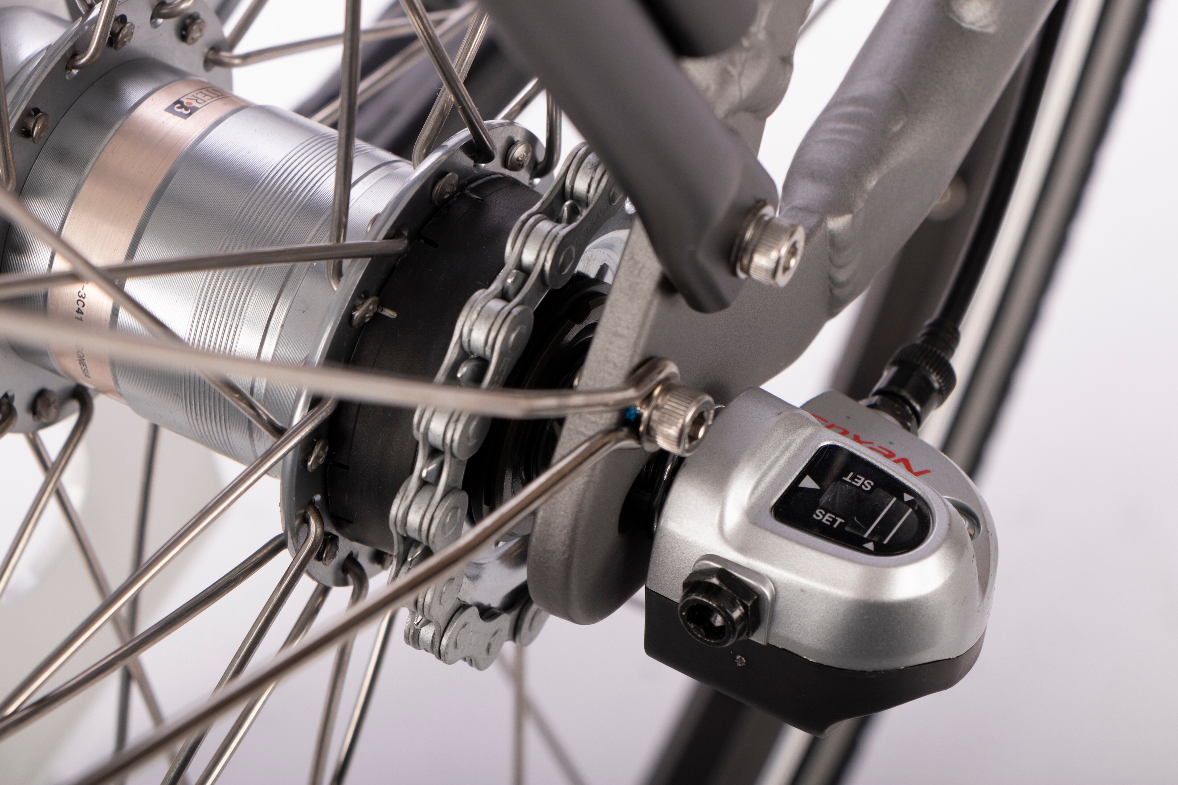 SAXONETTE Advanced Plus E-Bike 3 Gang Nabenschaltung Federgabel