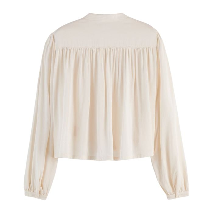 Scotch & Soda Pintuck Blouse Dames
