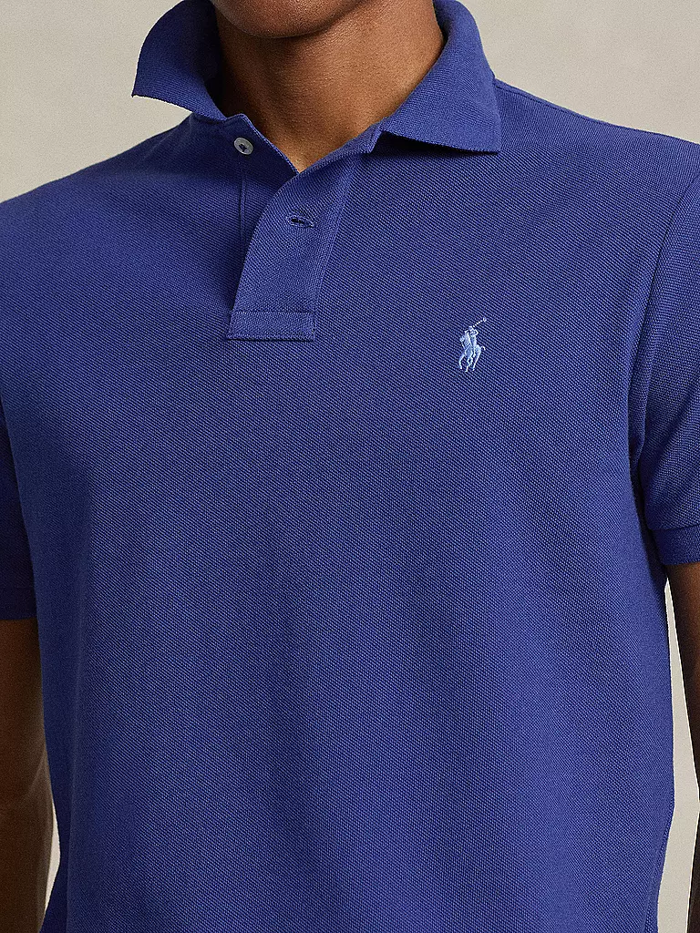 POLO RALPH LAUREN Poloshirt Custom Slim Fit dunkelblau