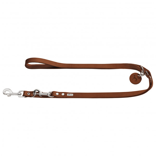 Hunter - Laisse réglable cuire - Laisse pour chien