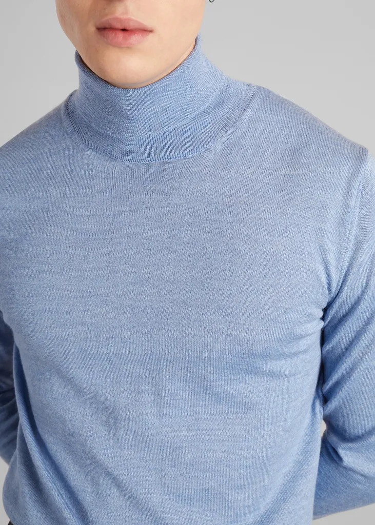 Pull col roulé en laine mérinos L'Exception Paris