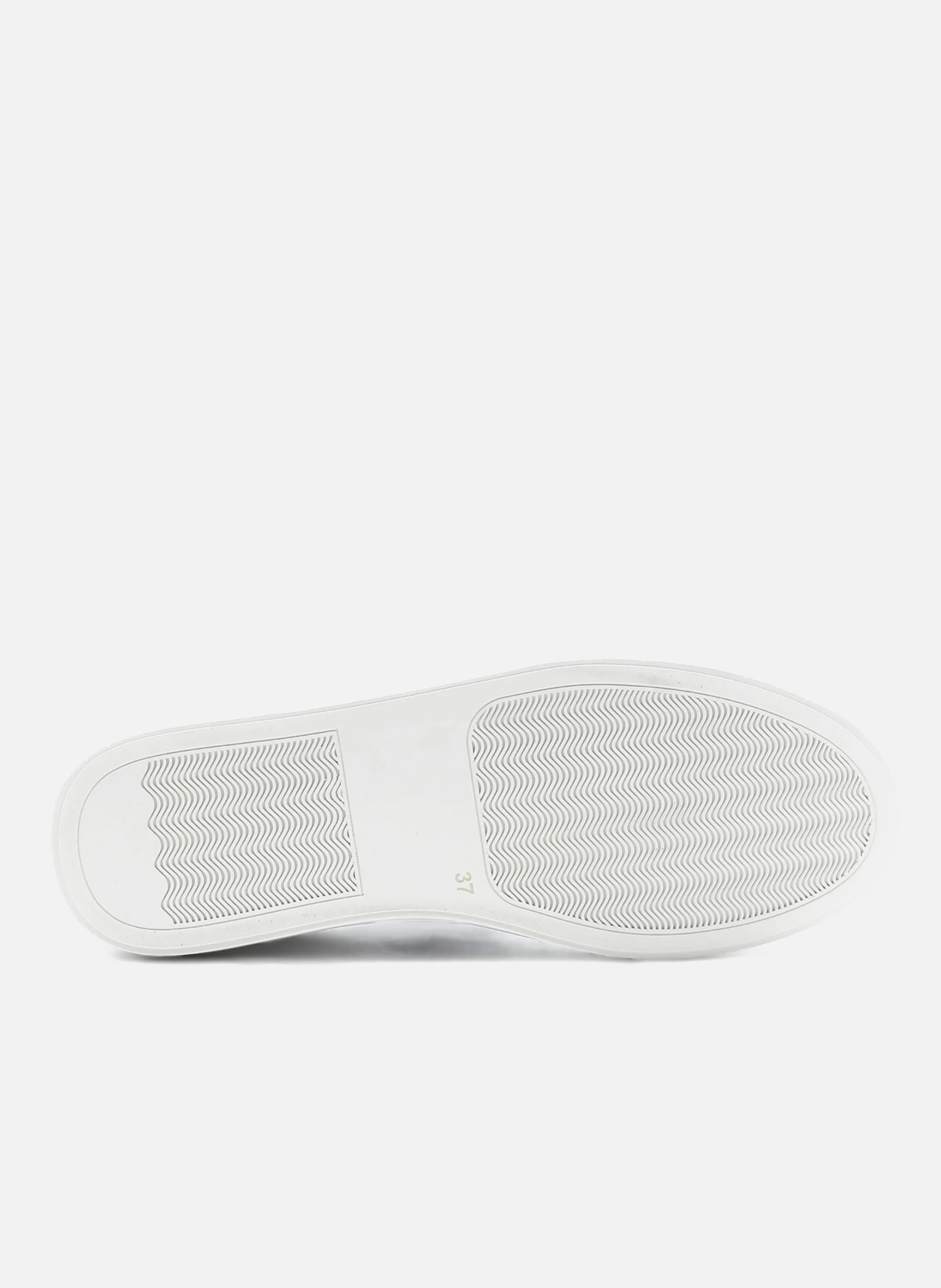 Baskets mif cuir | Blanc