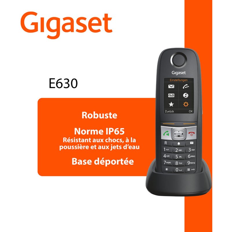 Téléphone sans fil Gigaset E630