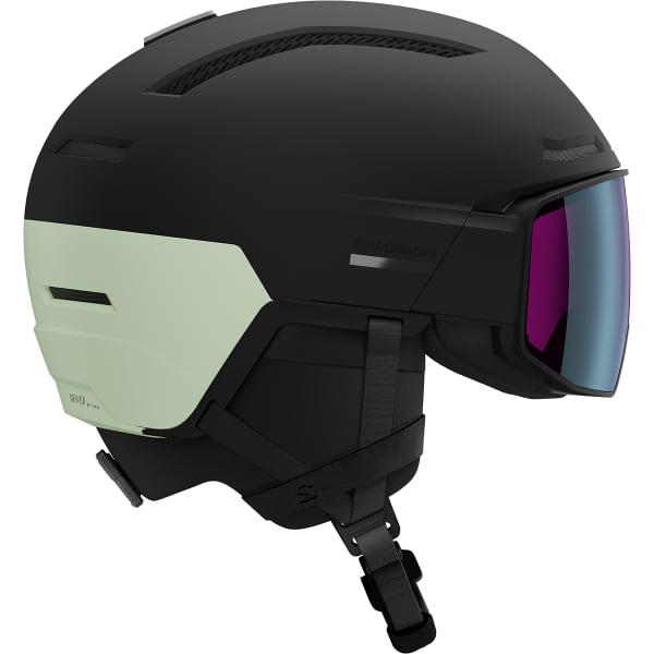 Casque de ski SALOMON DRIVER PRIME SIGPHOTO MIPS BLACK / WHITE MOSS