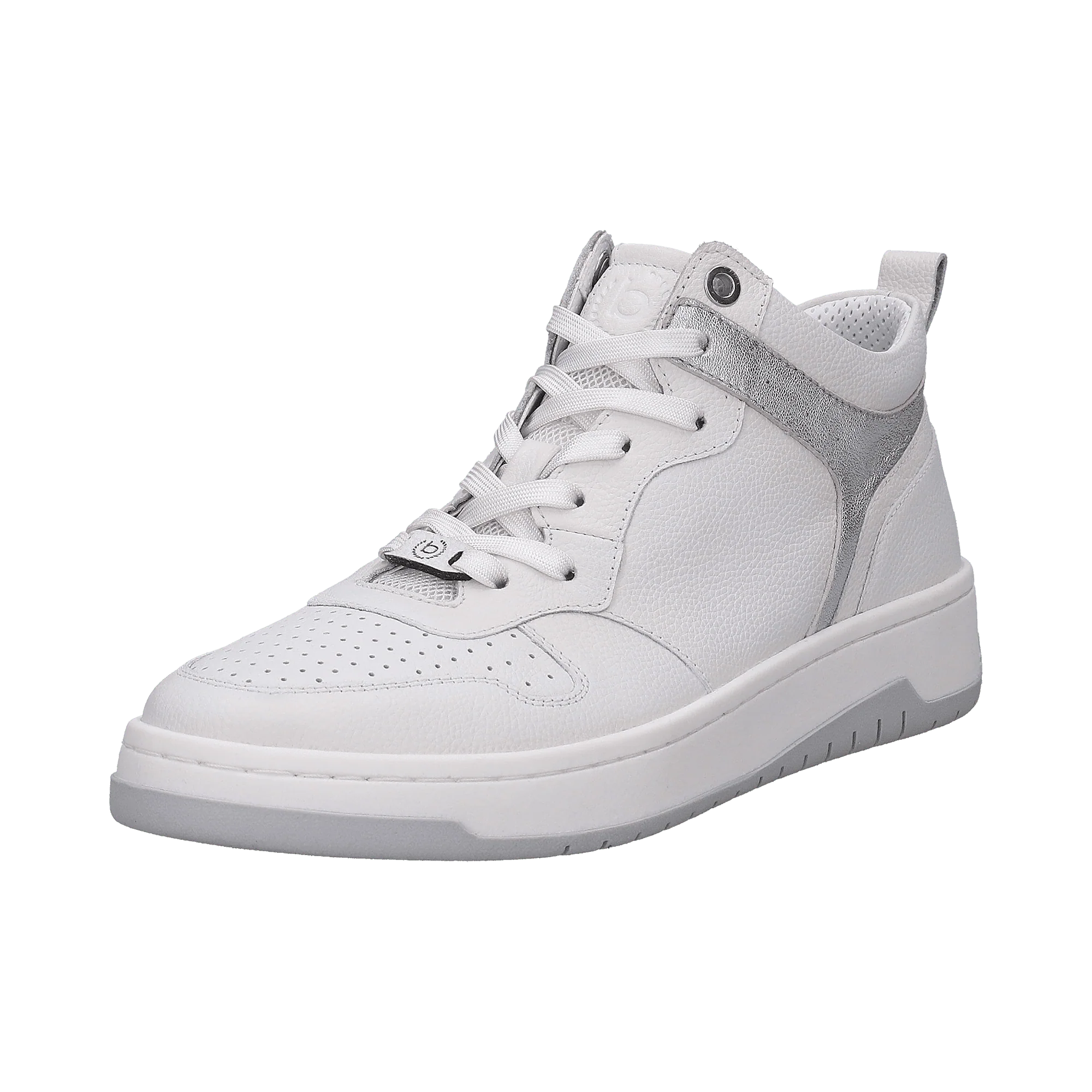 Leder Sneaker weiß