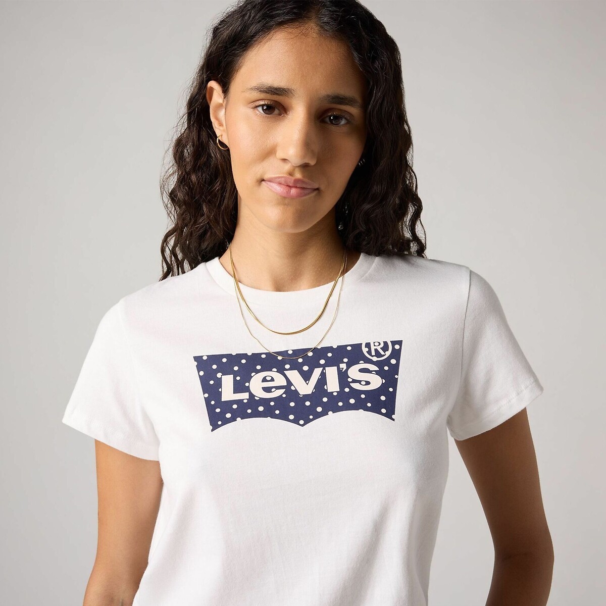 Camiseta de manga curta Levi's com estampa do logotipo