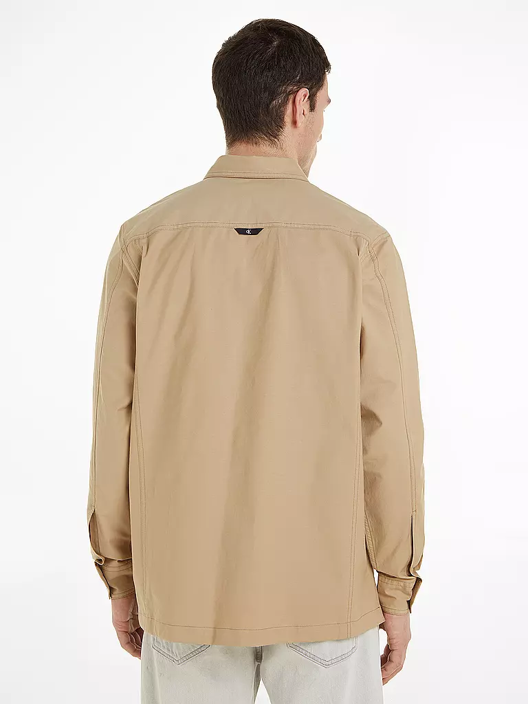CALVIN KLEIN JEANS Overshirt beige