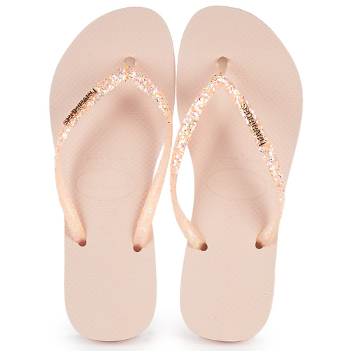 Havaianas - SLIM GLITTER FLOURISH - Rose