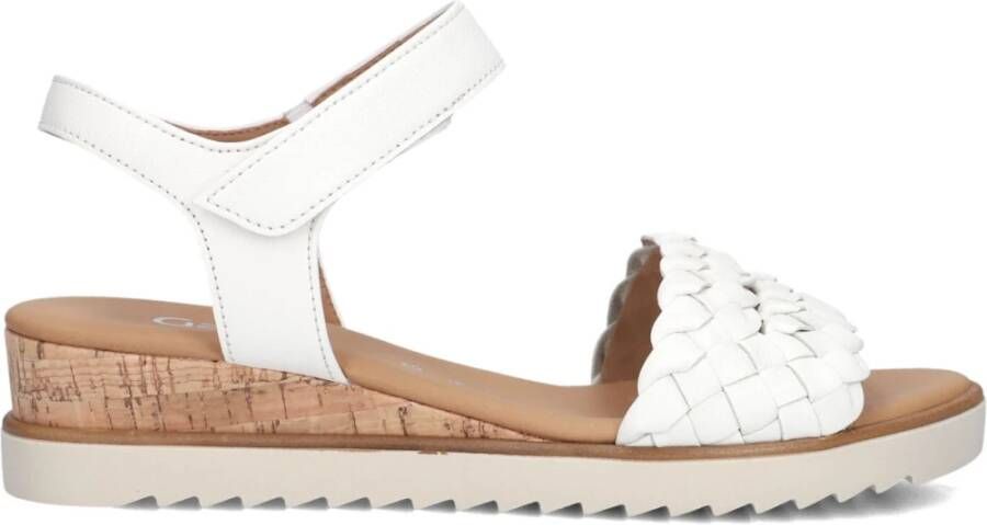 GABOR Dames 759 Maat: 39 Materiaal: Leer Kleur: Wit