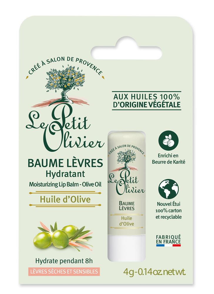 LE PETIT OLIVIER Lippenbalsam Feuchtigkeitsspendend Bals Olivenöl 4 g