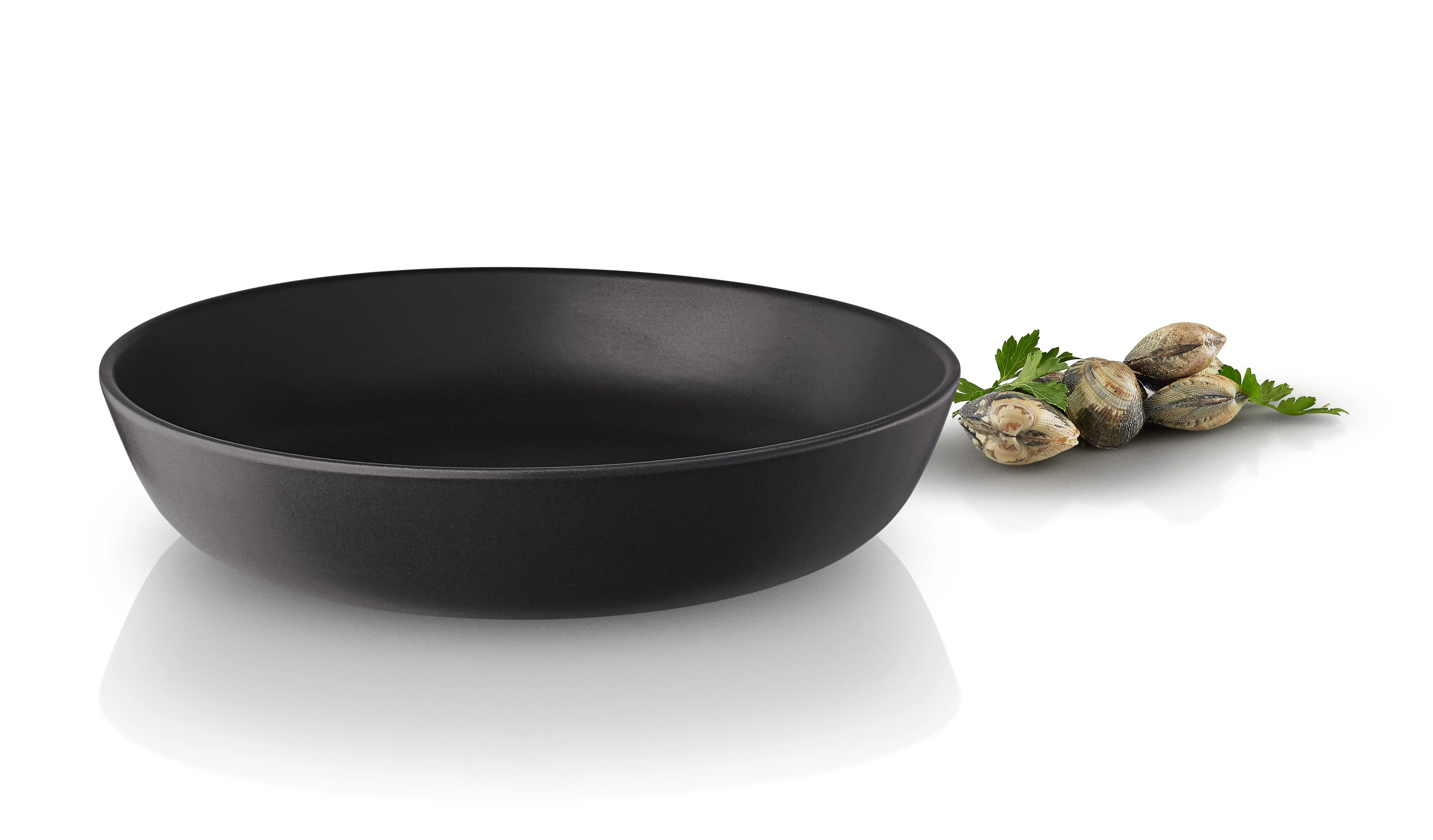 NORDIC KITCHEN - Assiette creuse céramique | Noir