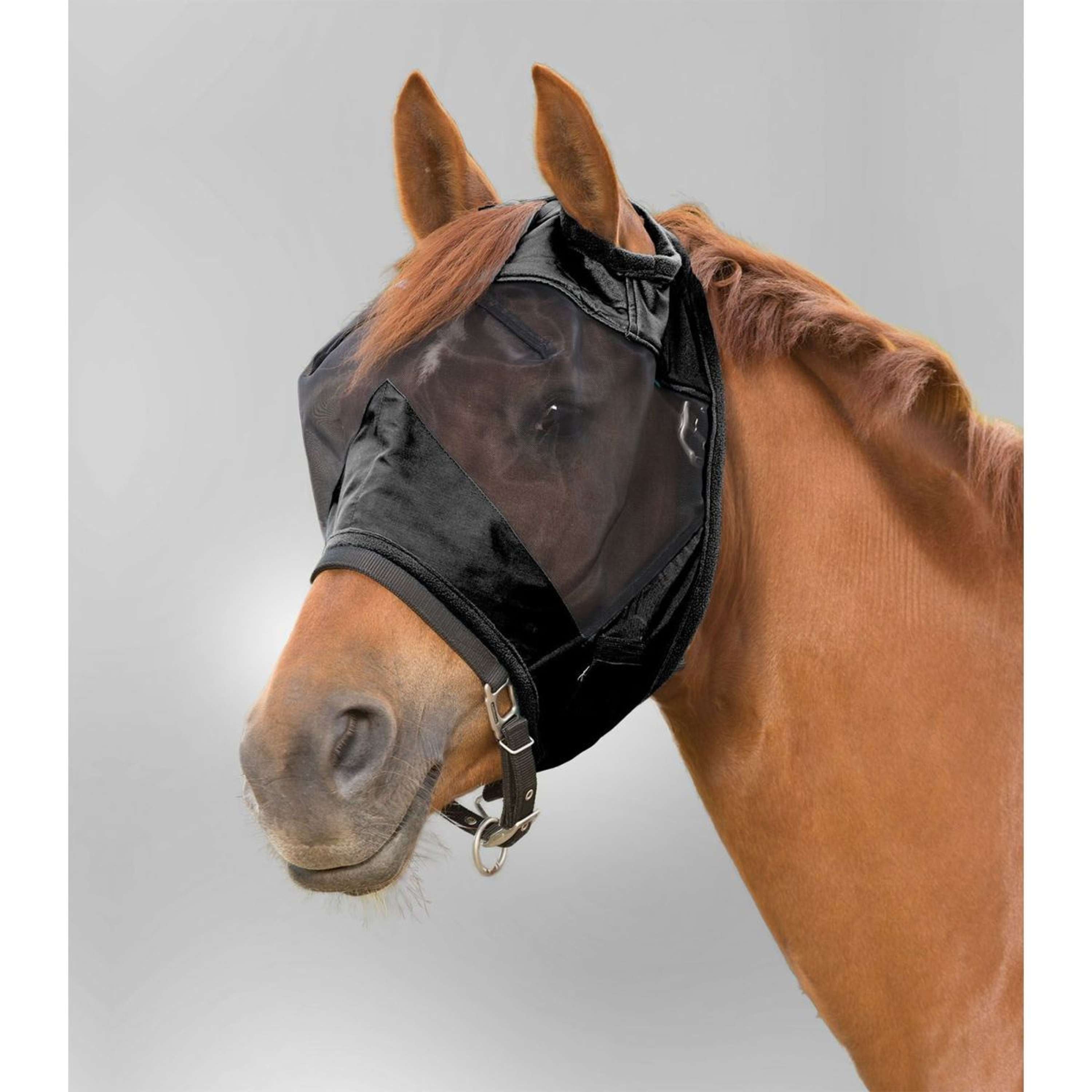 Waldhausen Vliegenmasker Premium Zonder oren Zwart