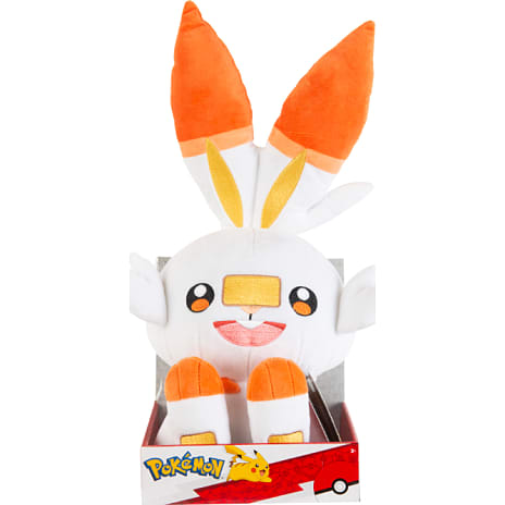 Pokémon plysbamse 30 cm - Scorbunny