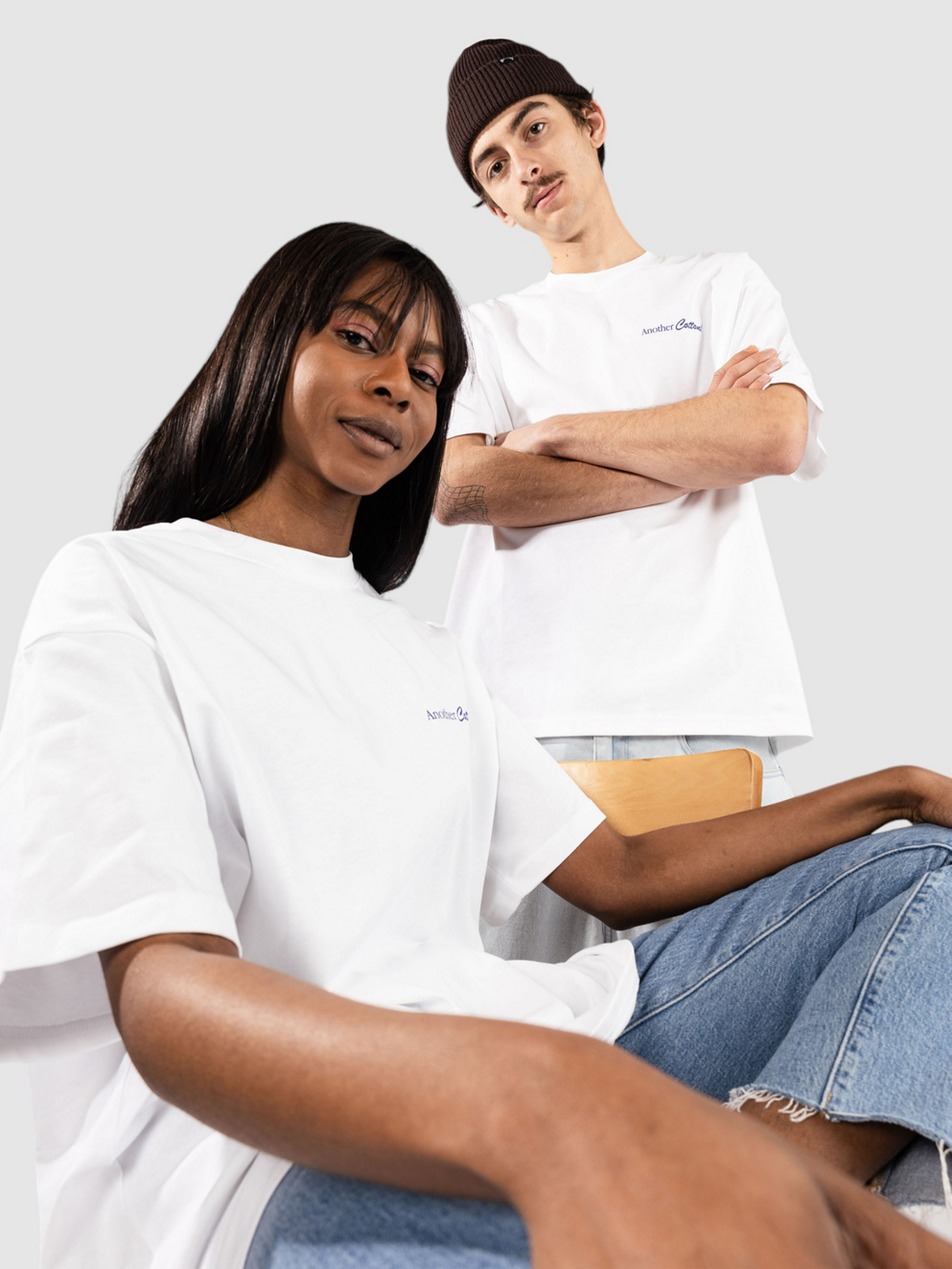 Another Cotton Lab Espresso Martini T-Shirt white