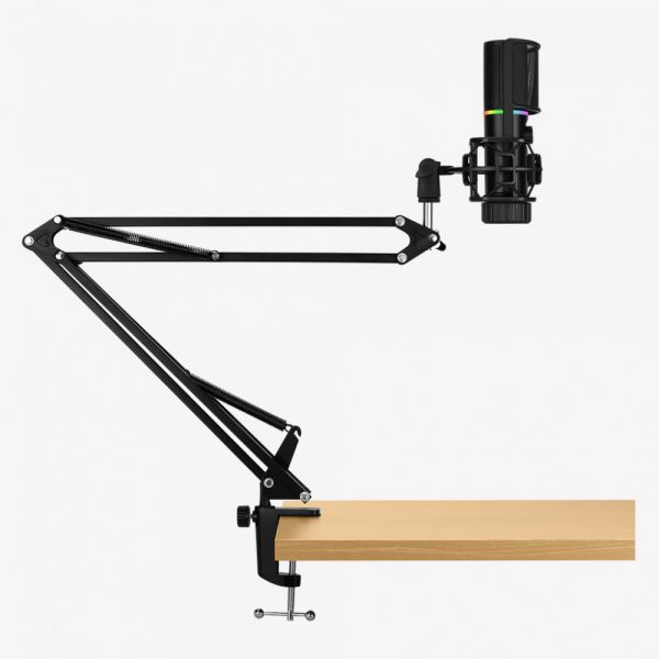 Streamplify MIC RGB c/ Braço Preto