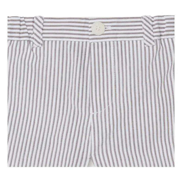 Bonpoint Short Seersucker Cademy | Ecru