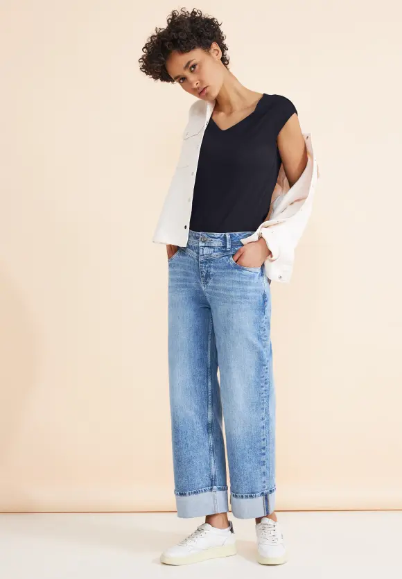 Sommer T-Shirt - deep blue