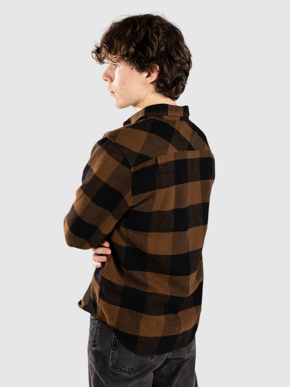 Dravus Essential Shirt brown
