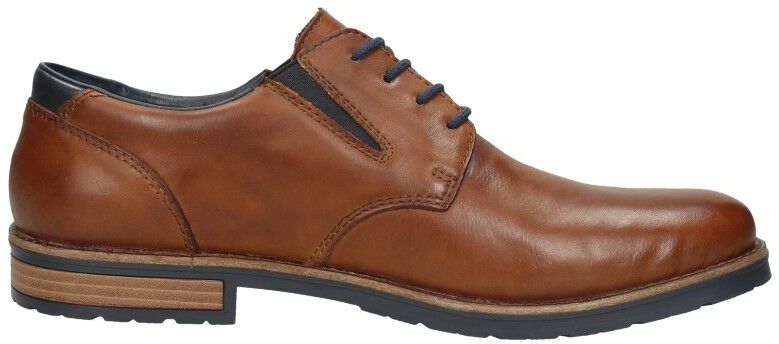 Rieker Veterschoenen Laag cognac
