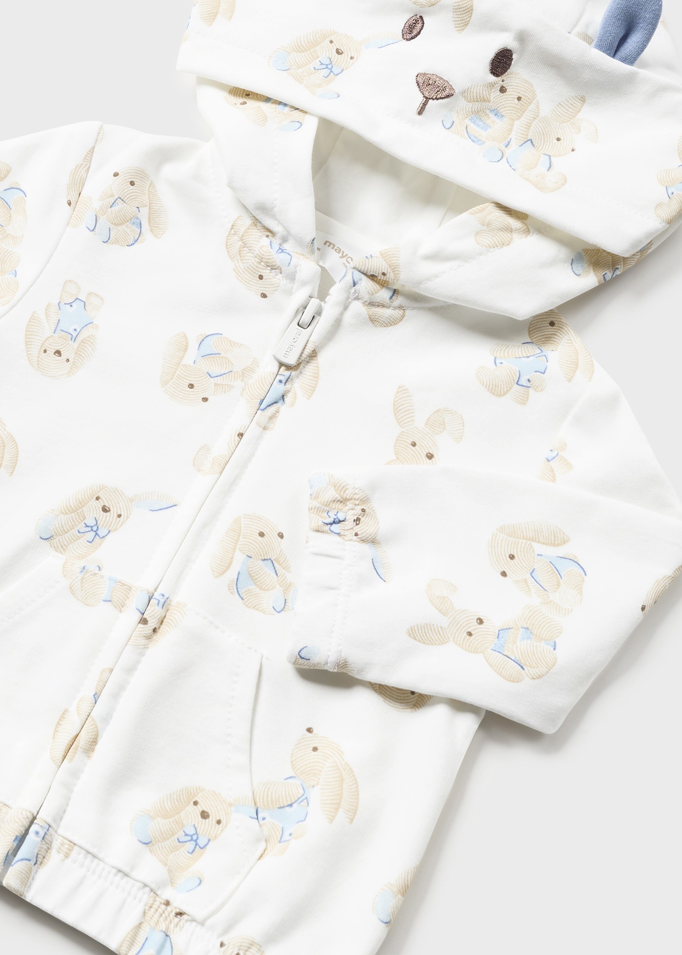 Conjunto de moletom Better Cotton Niagara de 3 peças para recém-nascidos.