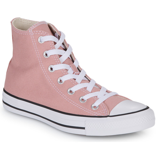 Converse - CHUCK TAYLOR ALL STAR SEASONAL COLOR HI - Rose / Noir / Blanc