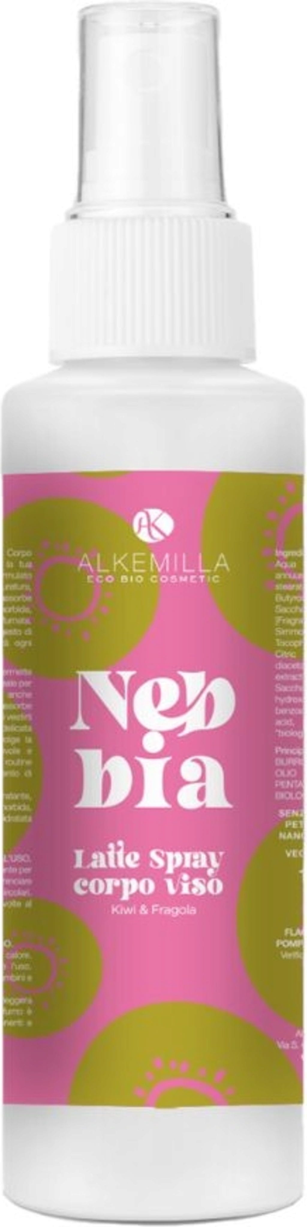 Alkemilla Eco Bio Cosmetic  Nebbia Körperspray Kiwi & Erdbeere, 150 ml