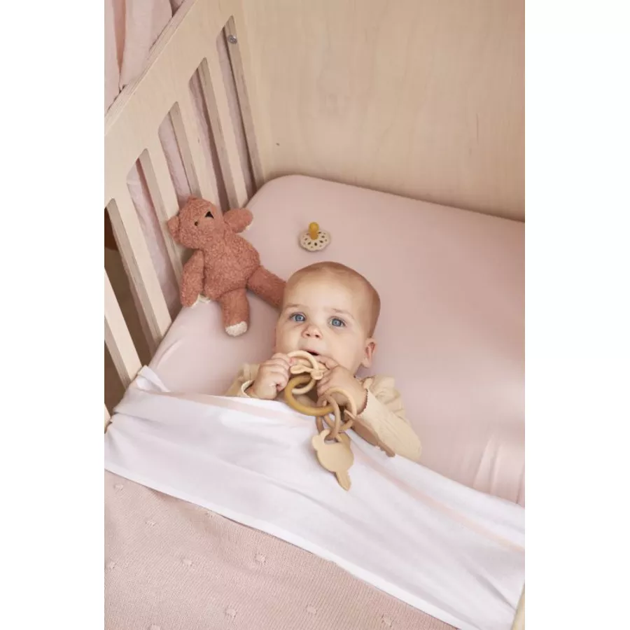 Meyco Jersey Spannbettlaken 2er Pack 60 x 120 Soft Pink